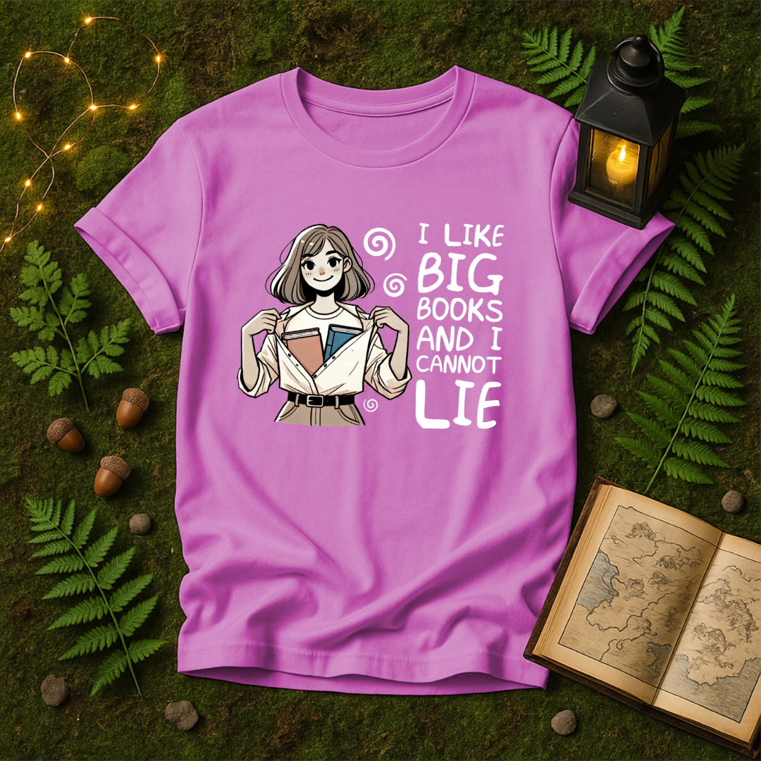 DESIGN 27 - I LIKE BIG BOOKS AND CANNOT LIE