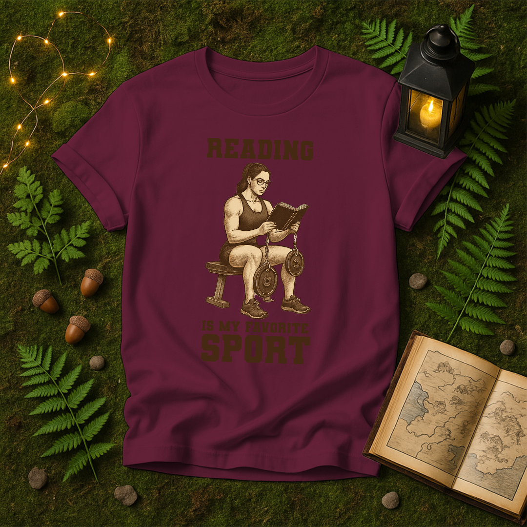 DESIGN 392 - READING IS MY FAVORITE SPORT