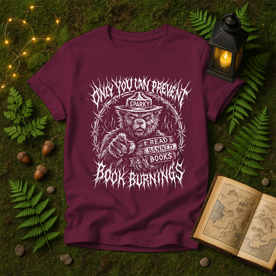 DESIGN 312 - ONLY YOU CAN PREVENT BOOK BURNINGS