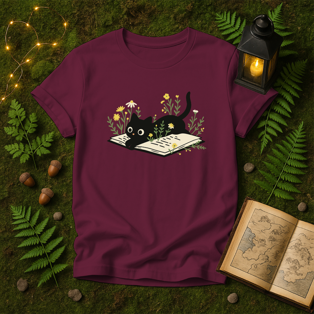 DESIGN 275 - CAT RESTING ON A BOOK