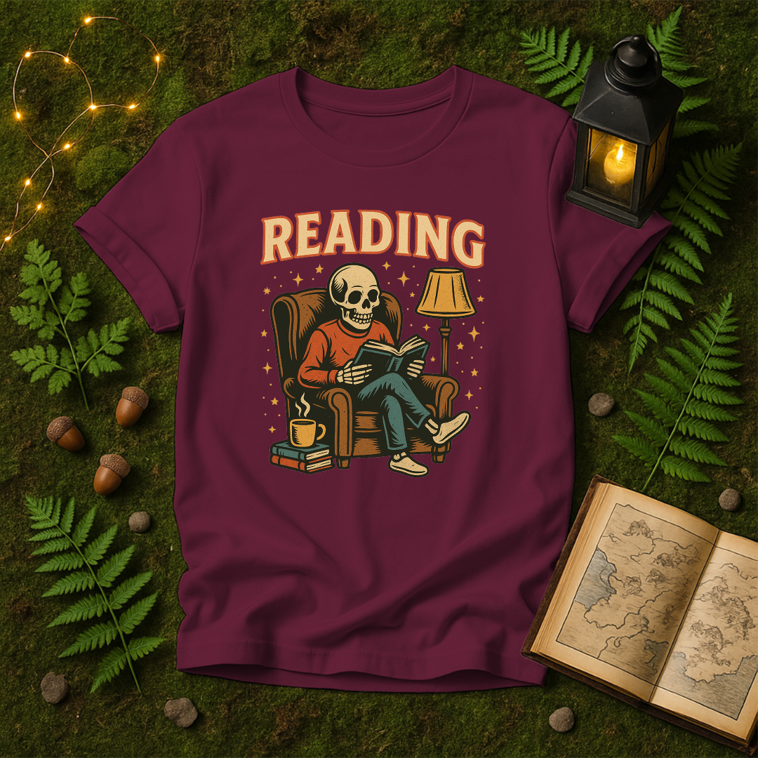 DESIGN 287 - SKELETON COZY READING