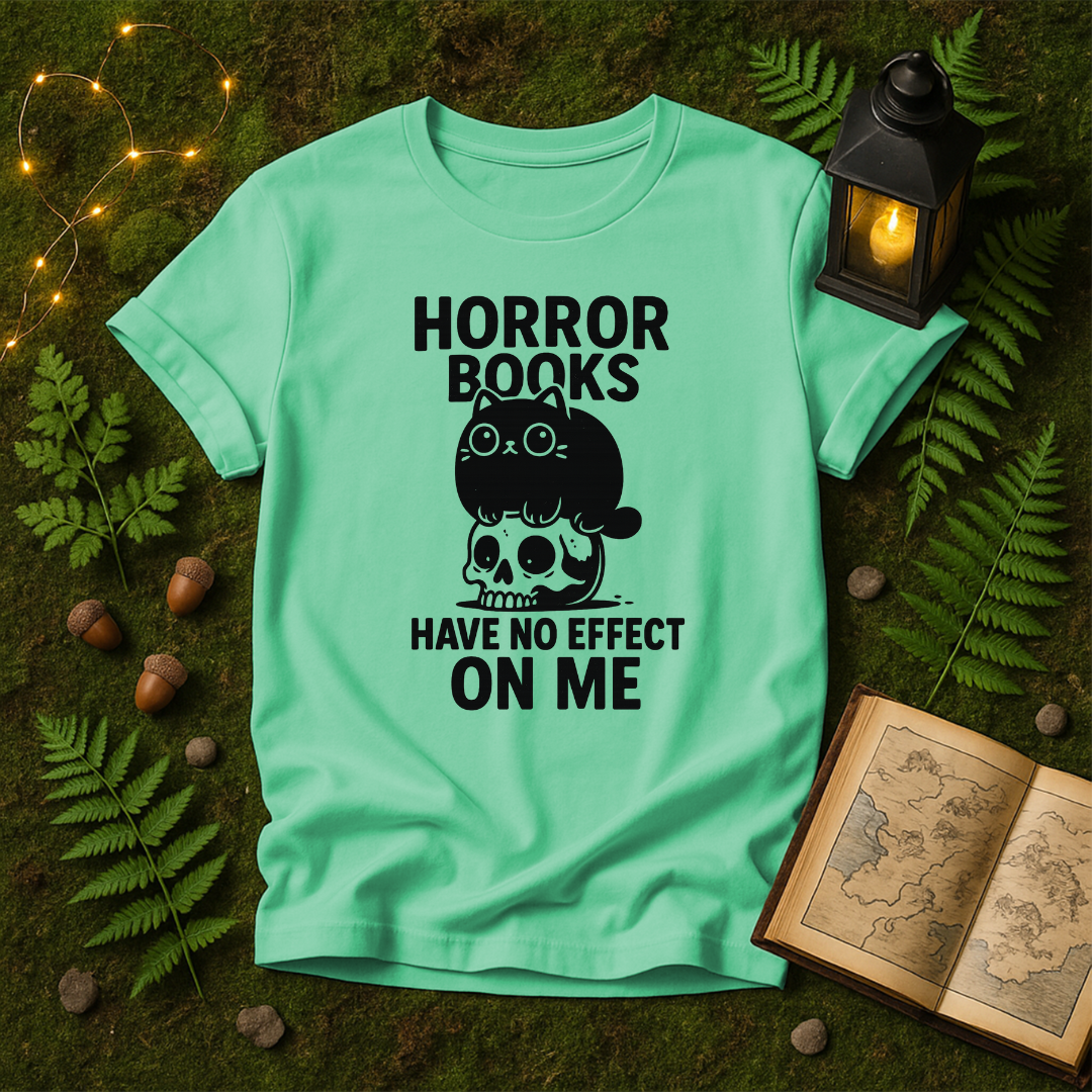DESIGN 423 - HORROR BOOKS HAVE NO EFFECT ON ME