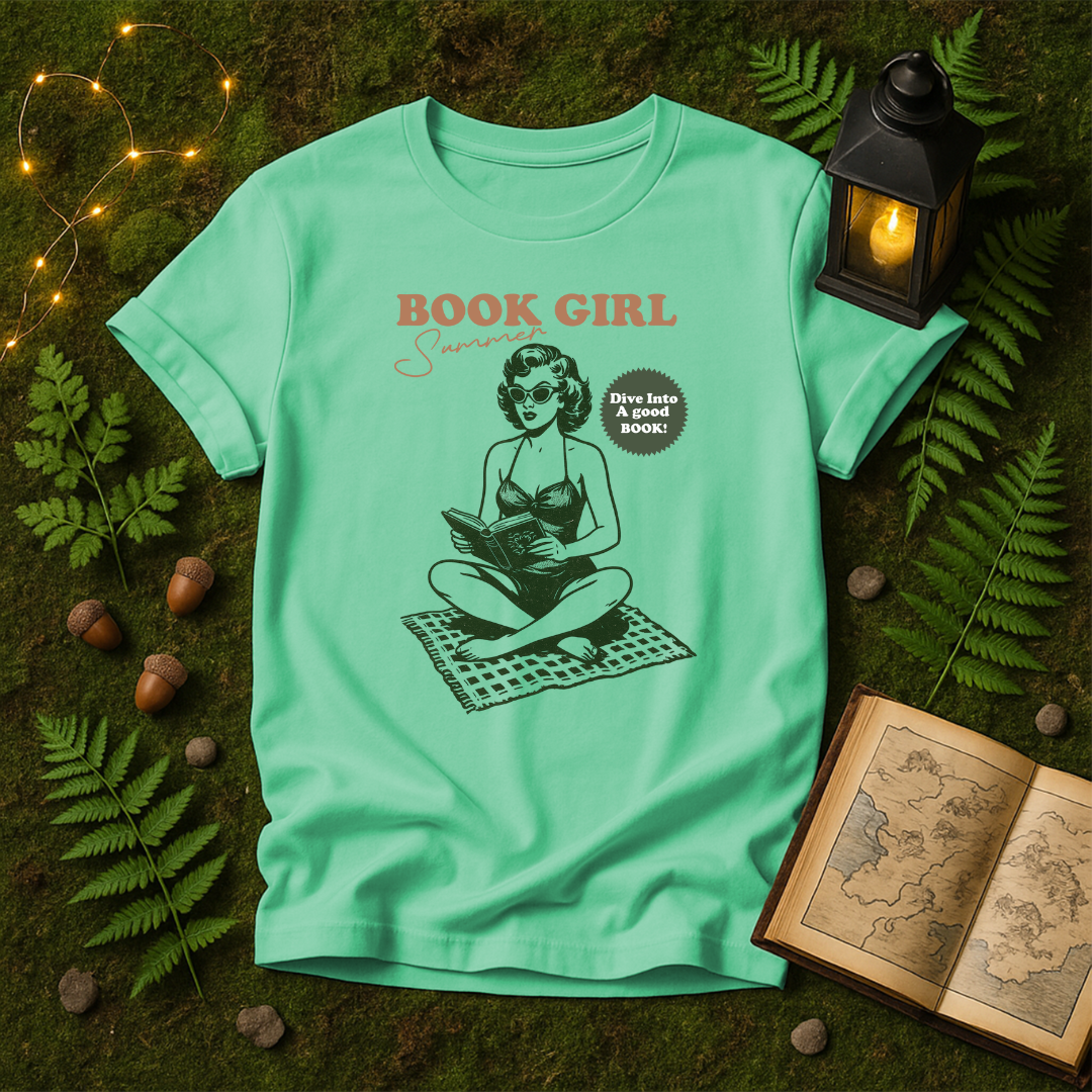 DESIGN 542 - BOOK GIRL SUMMER