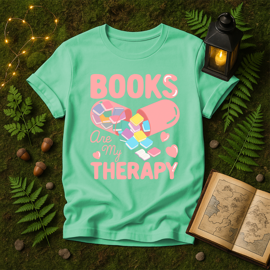 661 - BOOKS ARE MY THERAPY