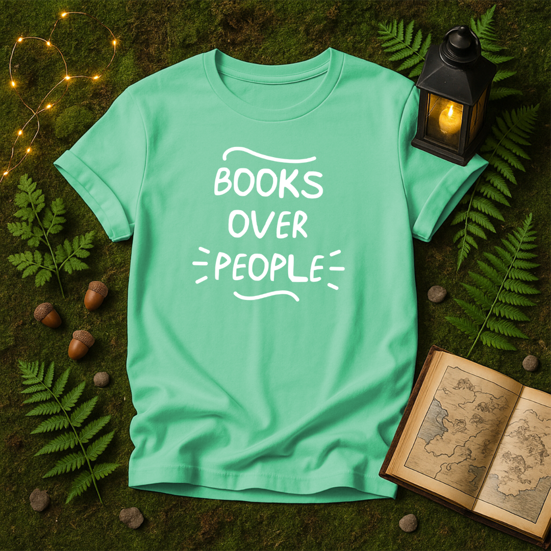 DESIGN 126 - BOOKS OVER PEOPLE