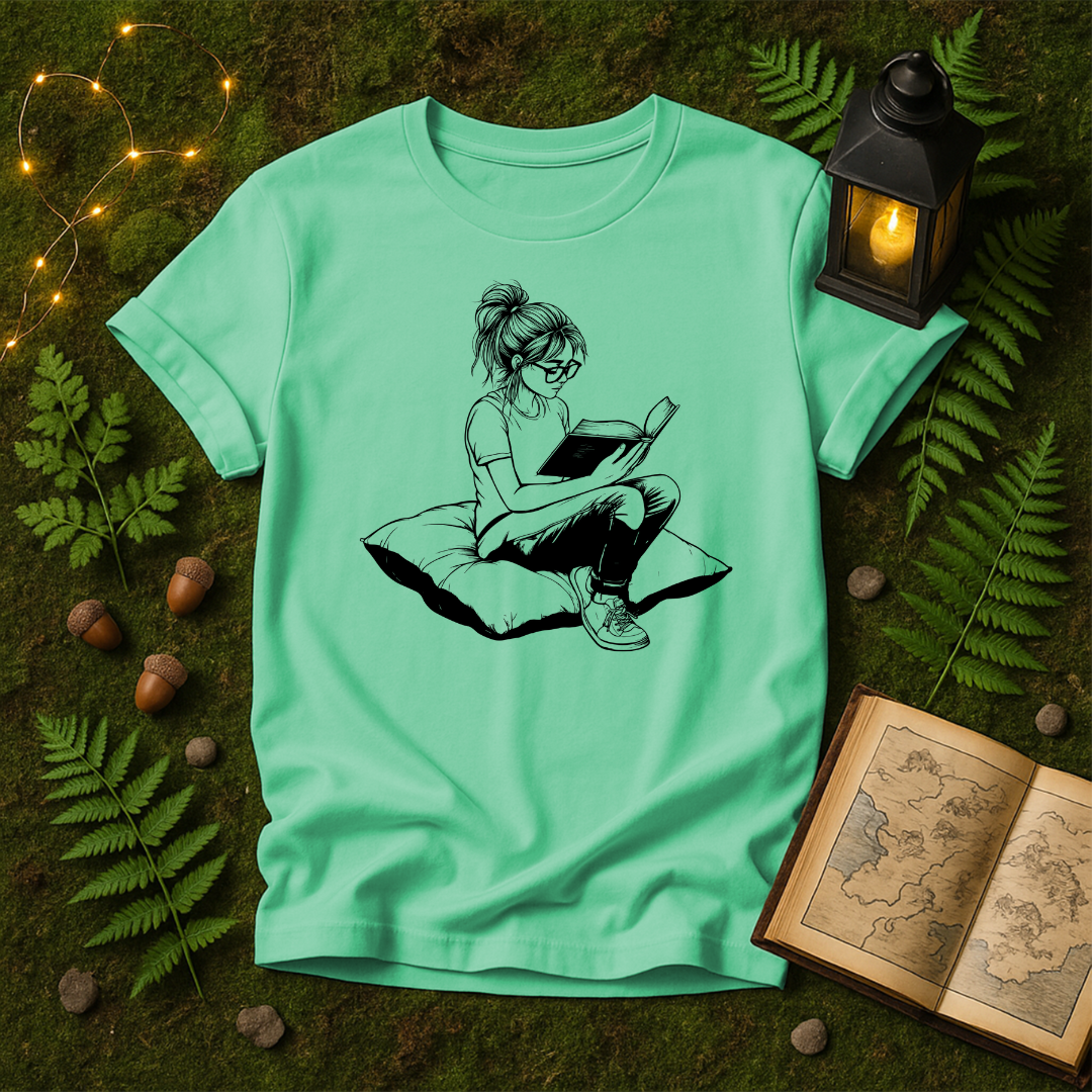 793 - GIRL READING