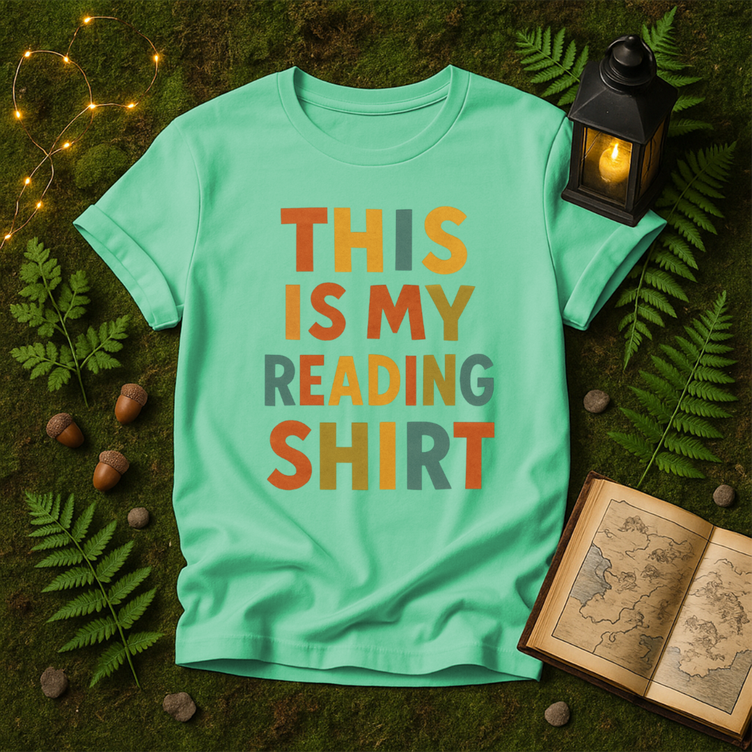 DESIGN 514 - THIS IS MY READING SHIRT