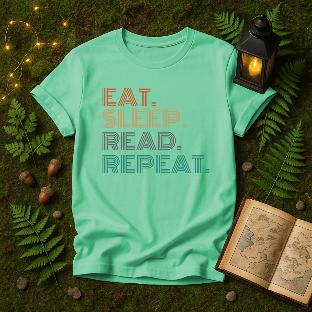 818 - EAT SLEEP READ REPEAT
