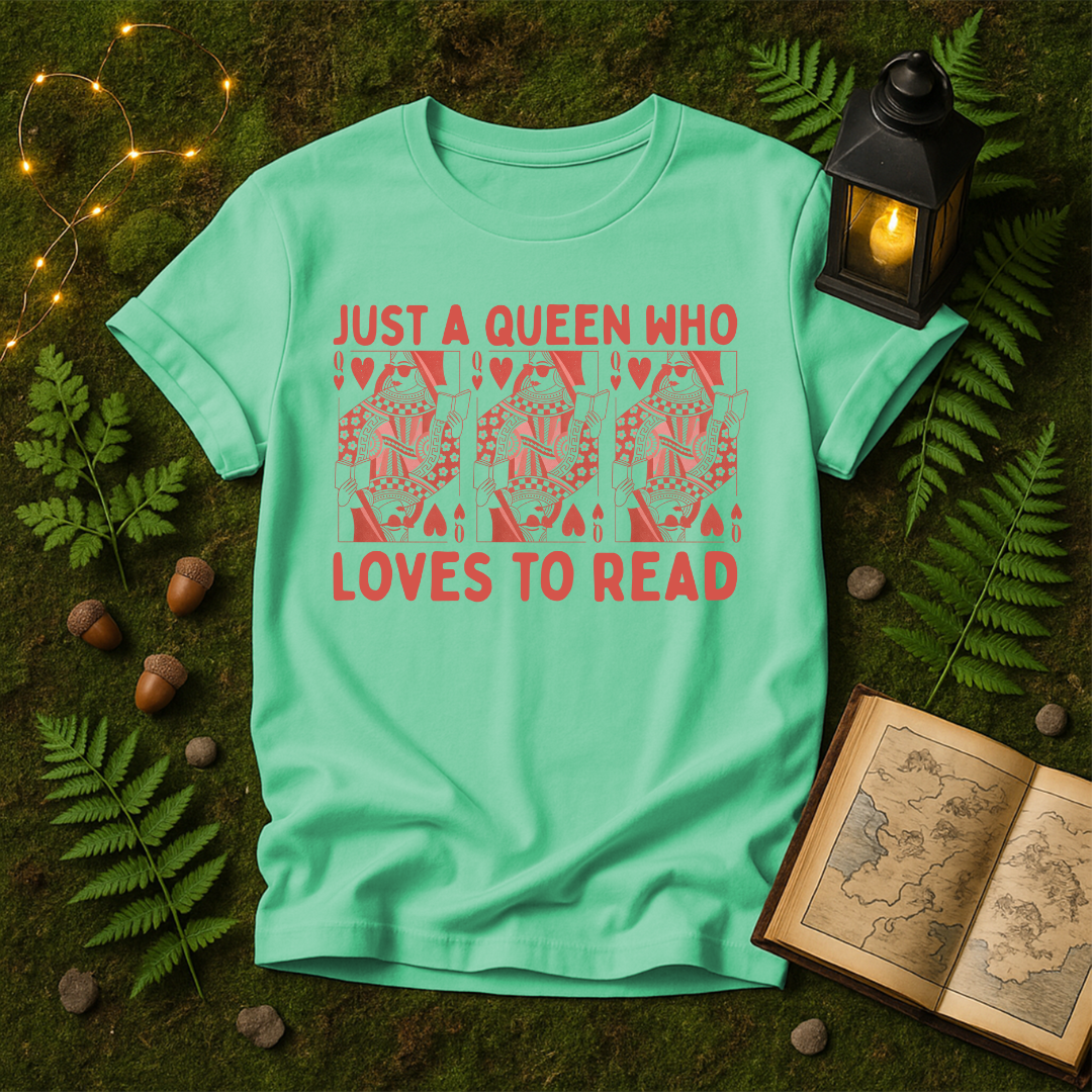 948 - JUST A QUEEN WHO LOVES TO READ