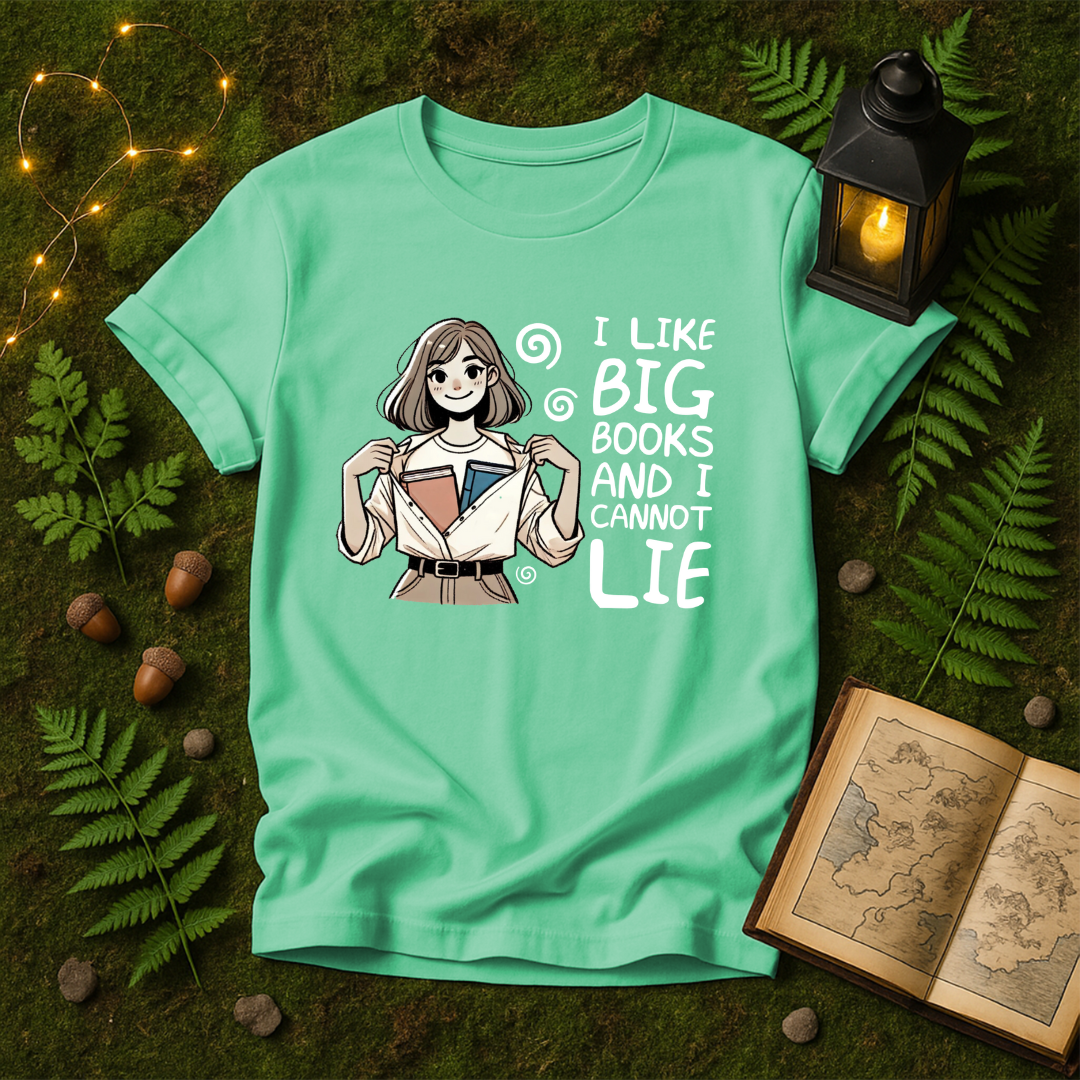 DESIGN 27 - I LIKE BIG BOOKS AND CANNOT LIE