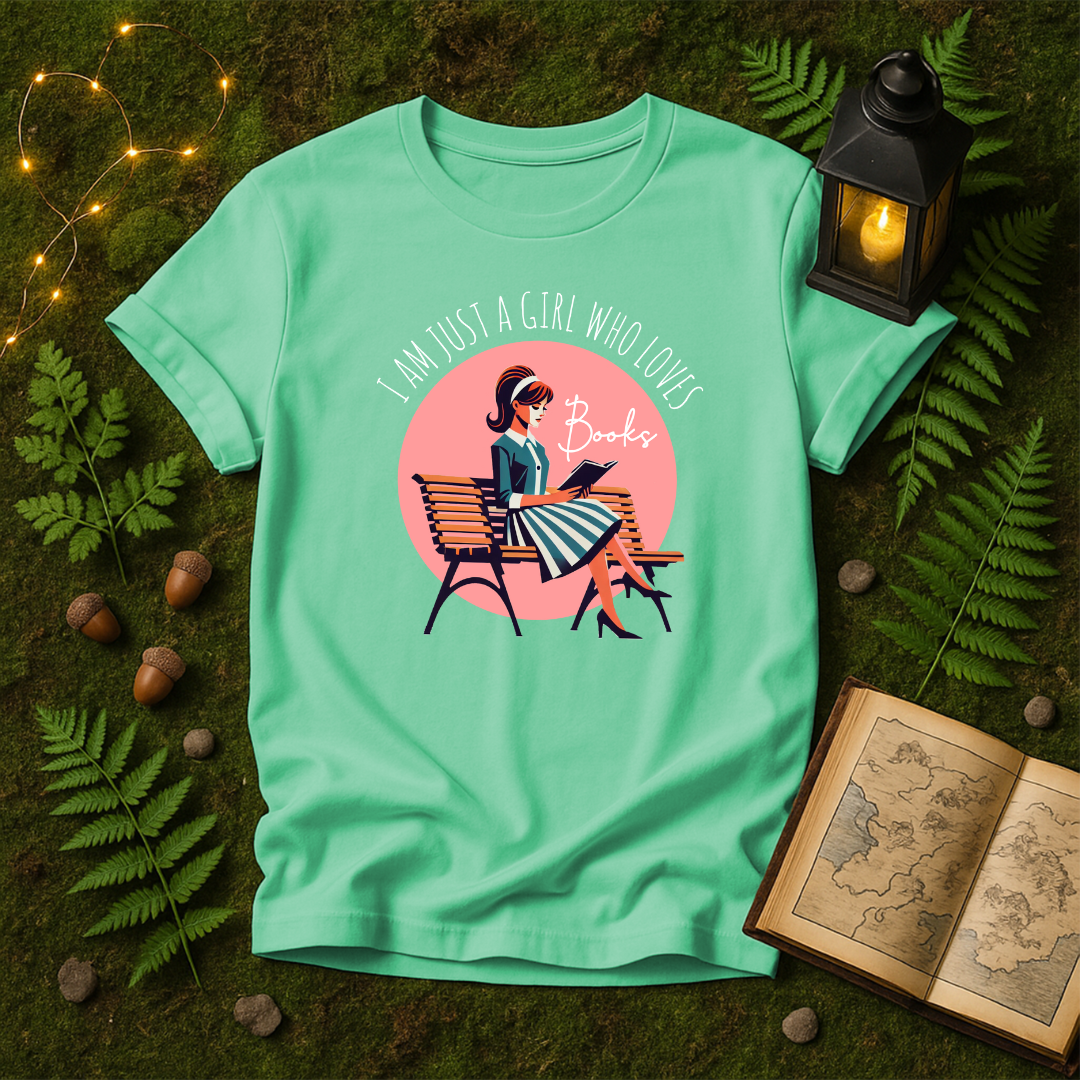 DESIGN 18 - JUST A GIRL WHO LOVES READING