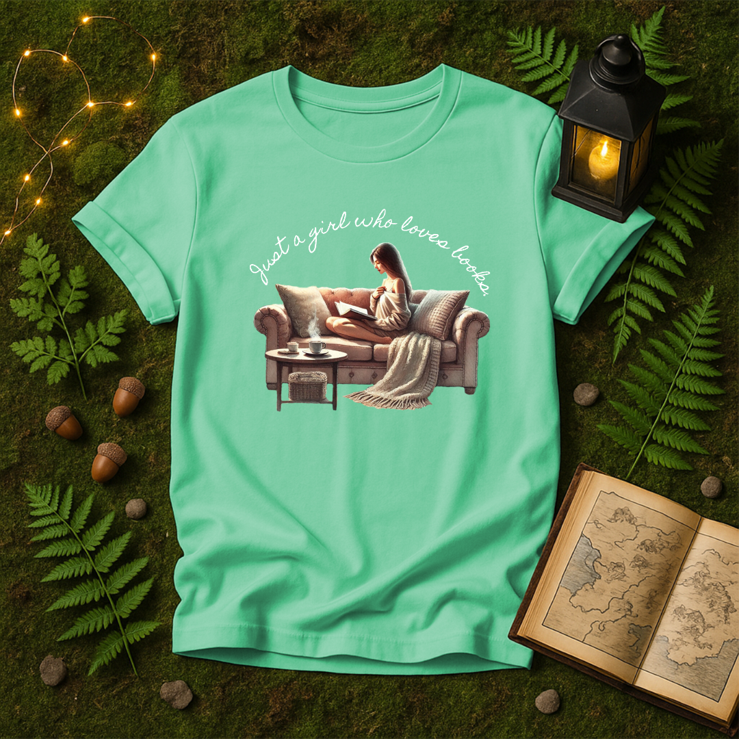 DESIGN 47 - JUST A GIRL WHO LOVES BOOKS