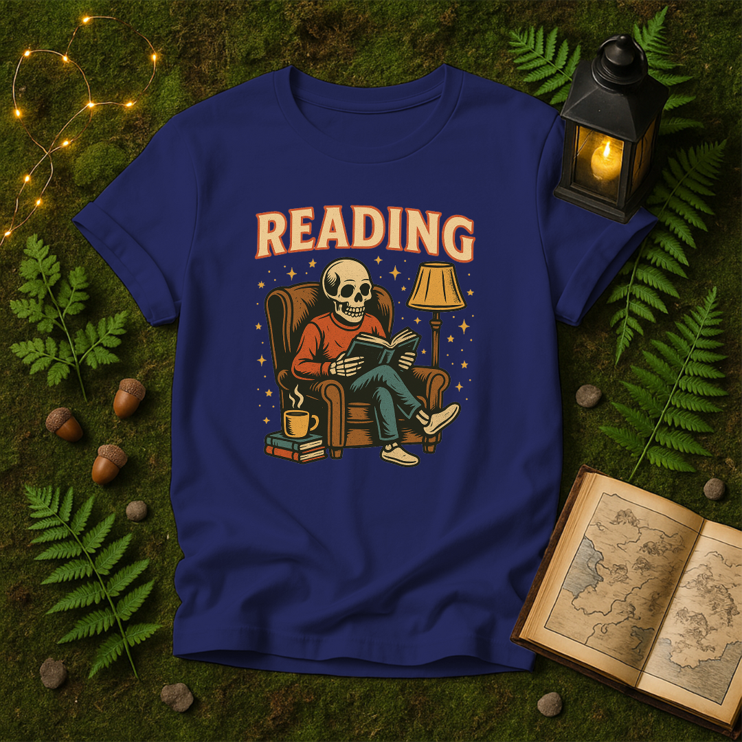 DESIGN 287 - SKELETON COZY READING