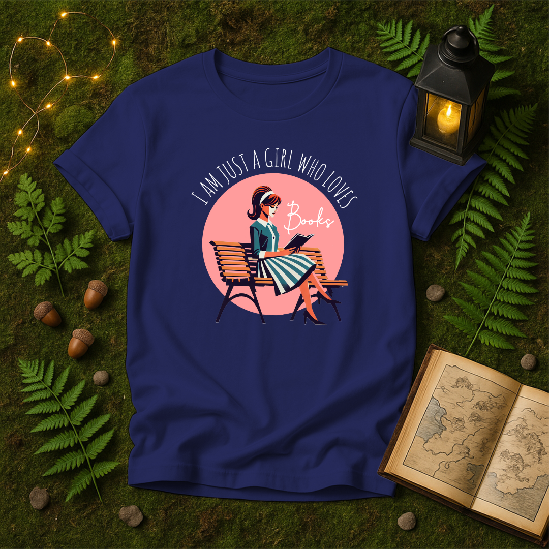 DESIGN 18 - JUST A GIRL WHO LOVES READING