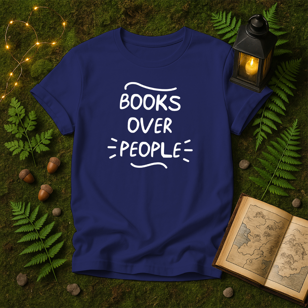 DESIGN 126 - BOOKS OVER PEOPLE