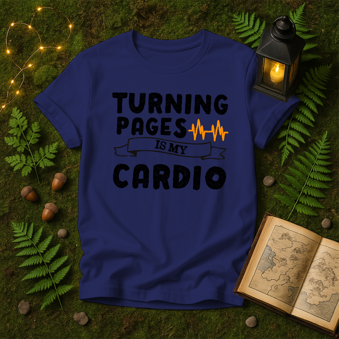 DESIGN 43 - TURNING PAGES IS MY CARDIO