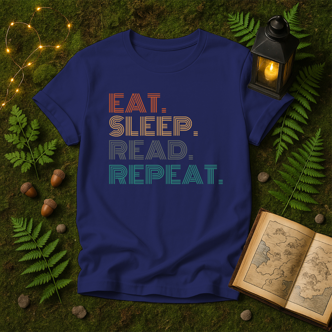 818 - EAT SLEEP READ REPEAT
