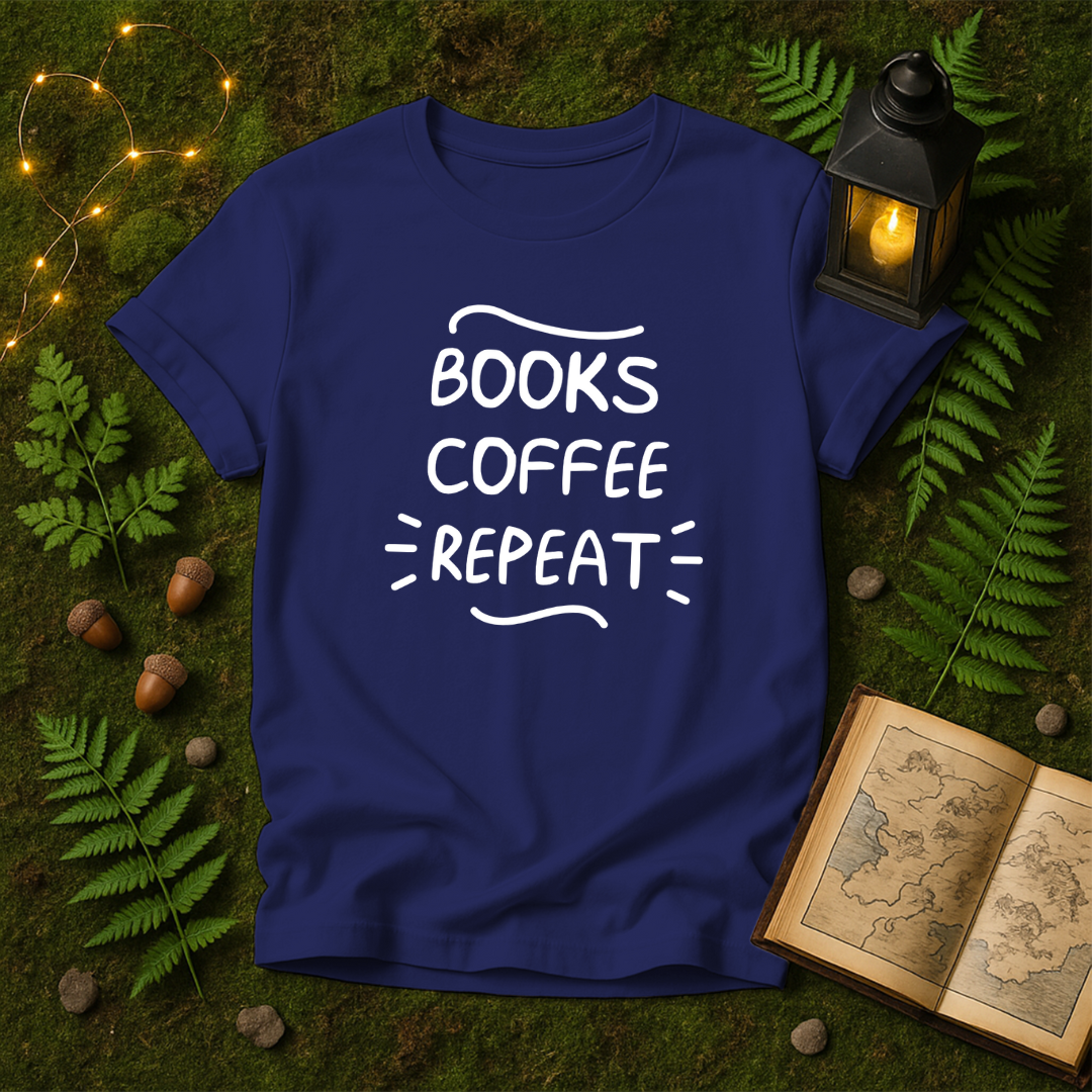 DESIGN 127 - BOOKS COFFEE REPEAT