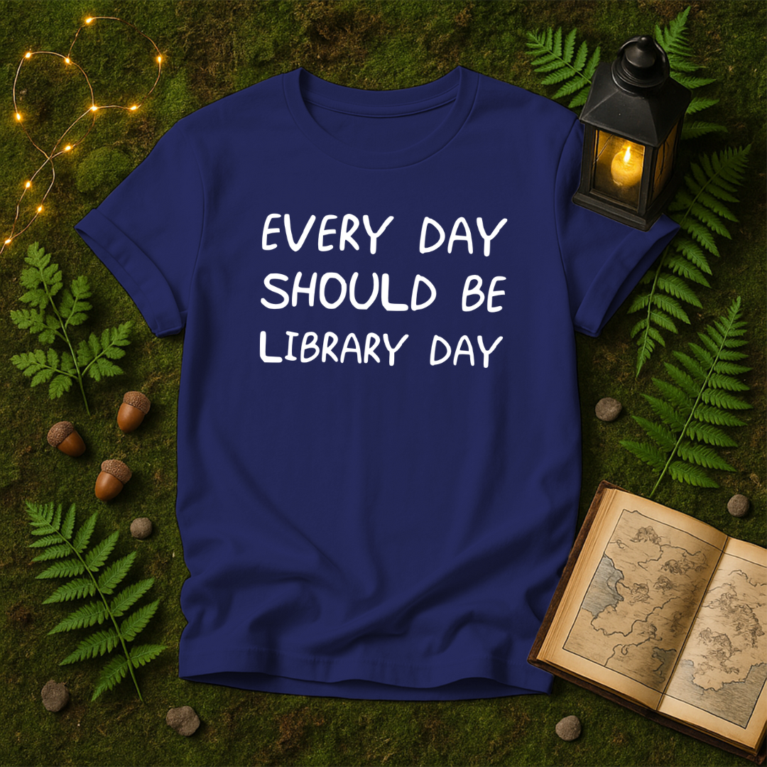 DESIGN 103 - EVERY DAY SHOULD BE LIBRARY DAY