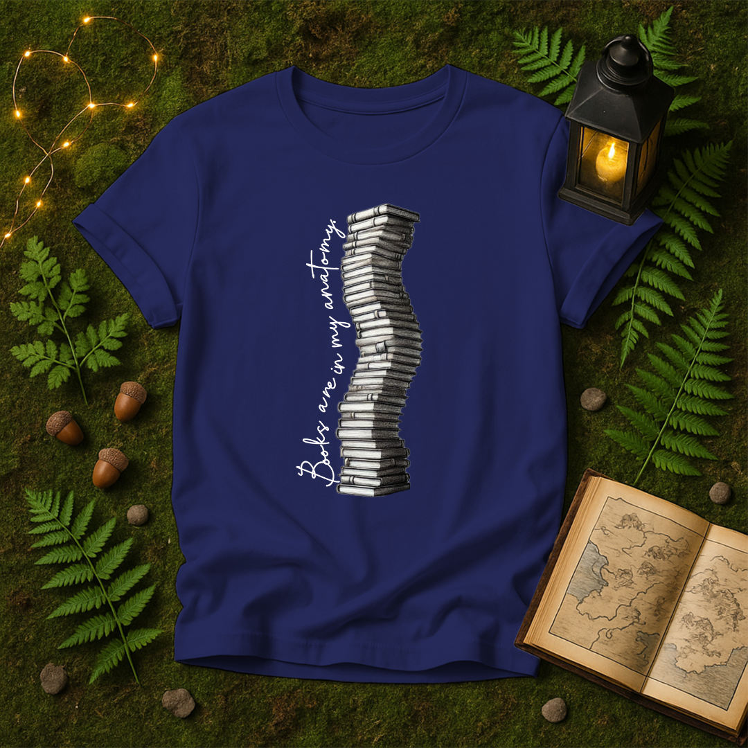 DESIGN 46 - BOOKS ARE IN MY ANATOMY