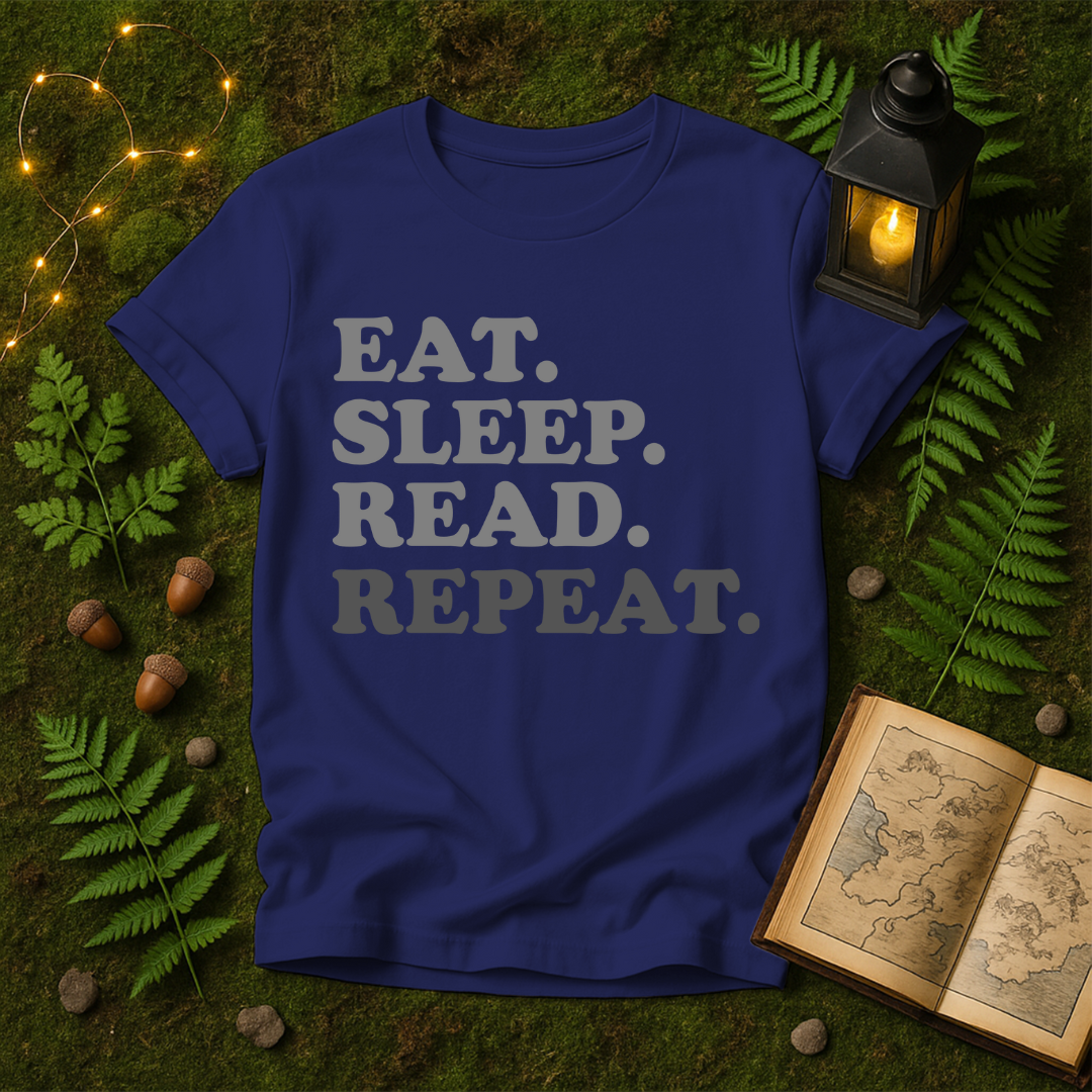 638 - EAT SLEEP READ REPEAT