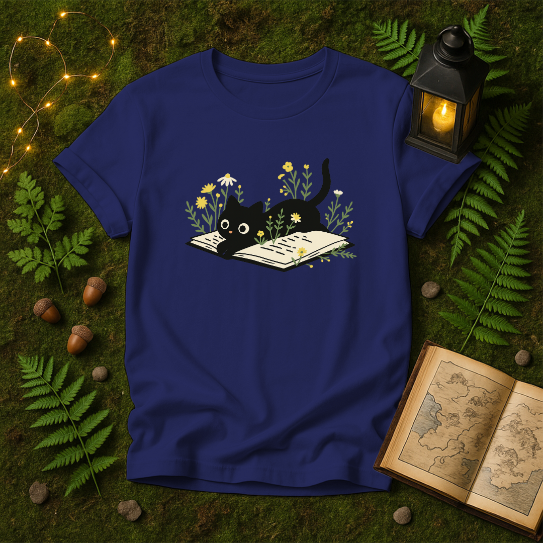 DESIGN 275 - CAT RESTING ON A BOOK