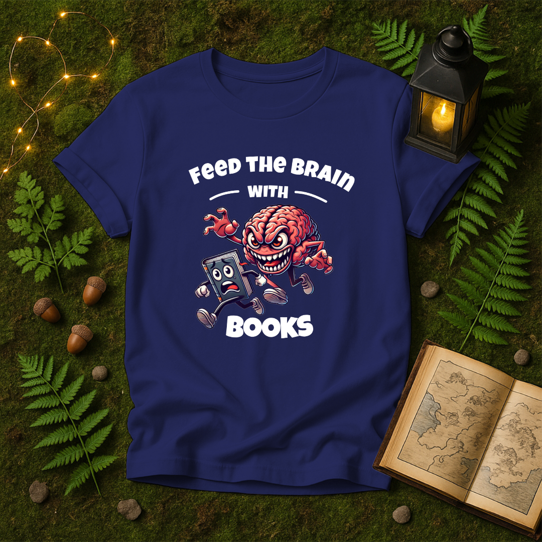 DESIGN 83 - FEED THE BRAIN WITH BOOKS