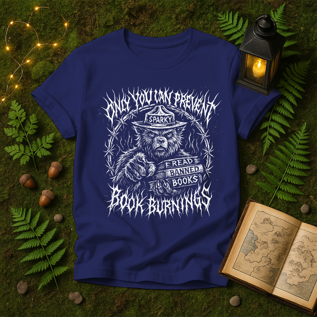 DESIGN 312 - ONLY YOU CAN PREVENT BOOK BURNINGS