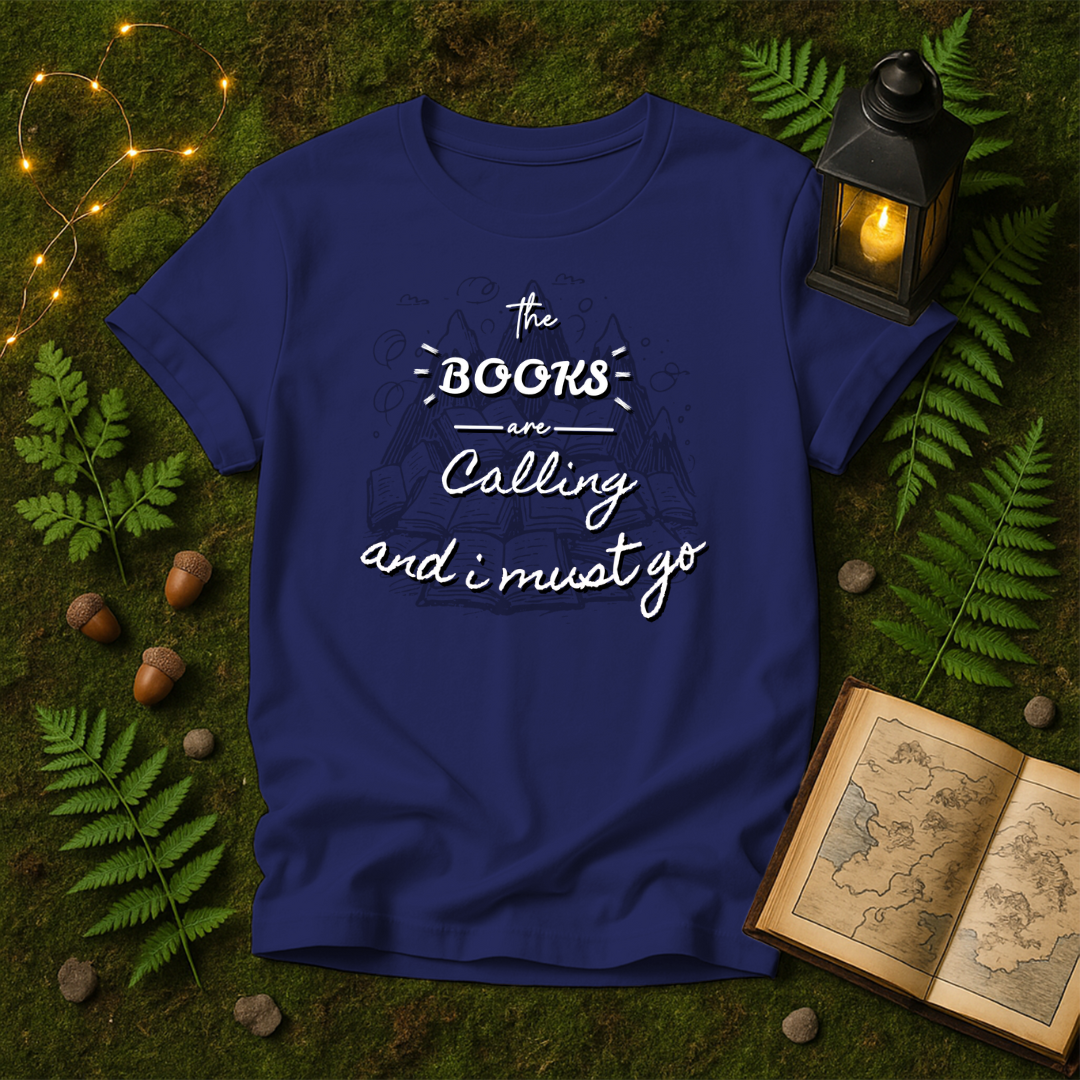 DESIGN 62 - THE BOOKS ARE CALLING AND I MUST GO