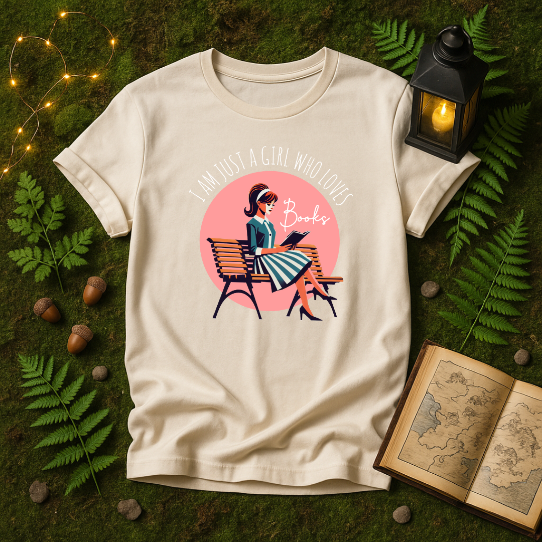 DESIGN 18 - JUST A GIRL WHO LOVES READING