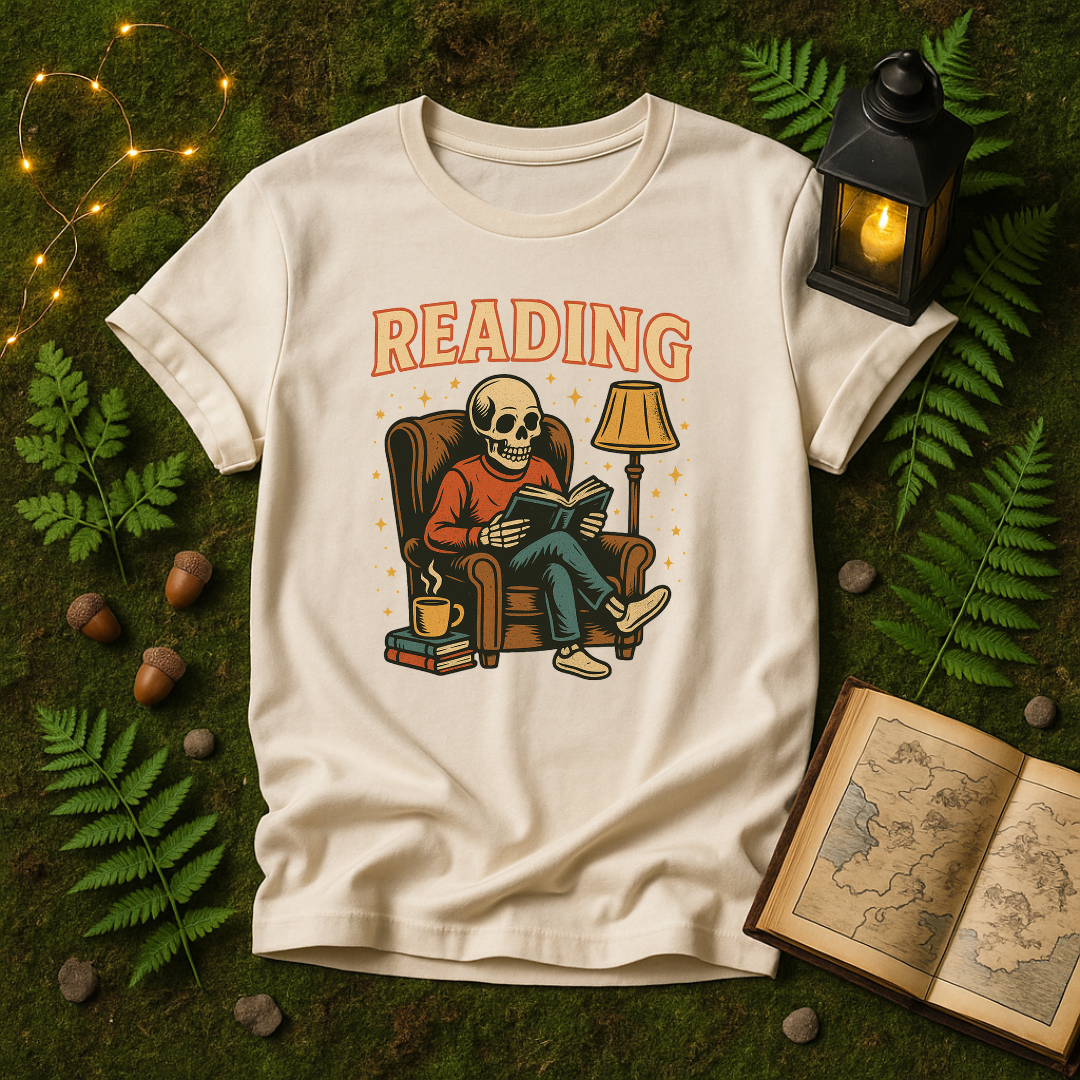 DESIGN 287 - SKELETON COZY READING