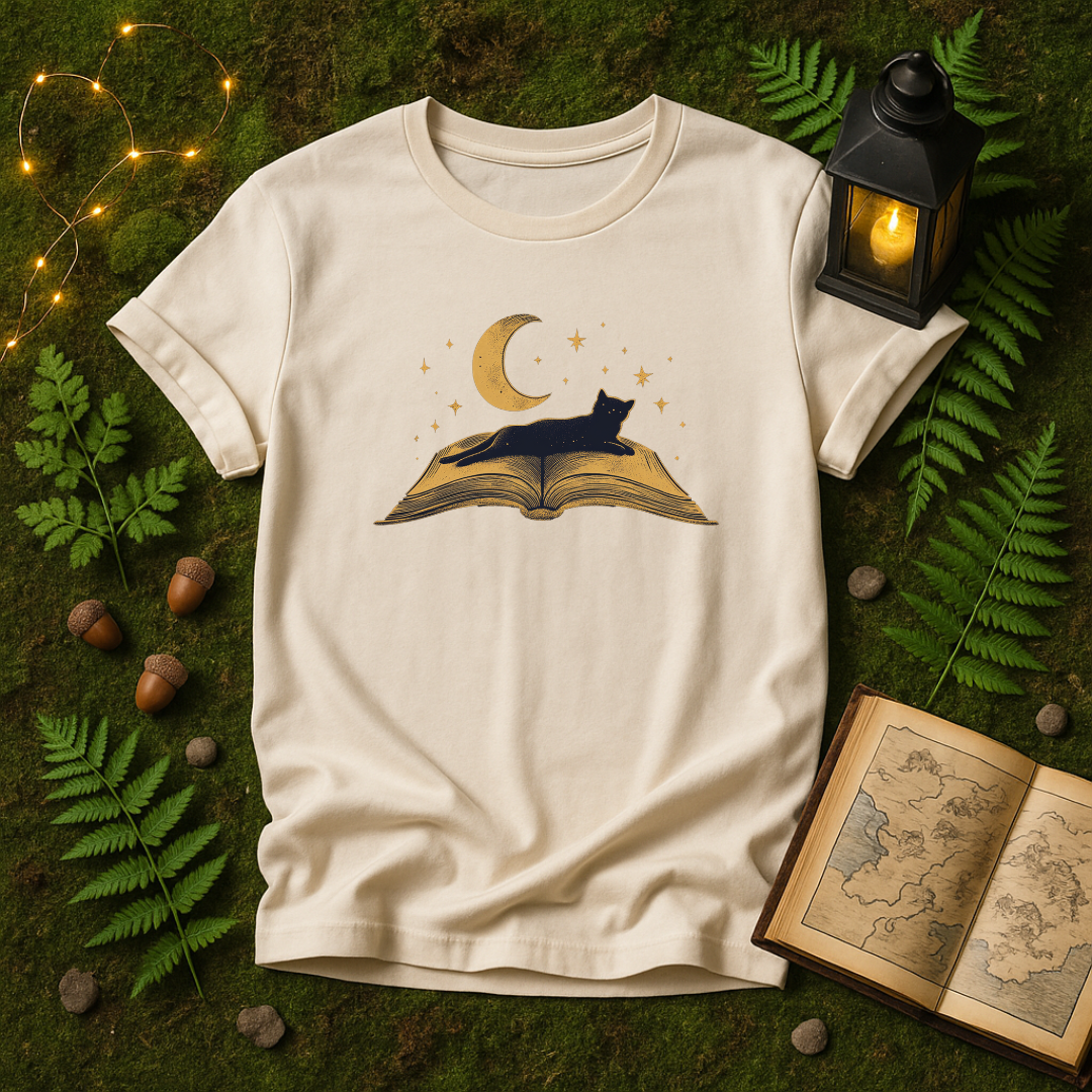 DESIGN 144 - CAT SLEEPING ON A BOOK VINTAGE