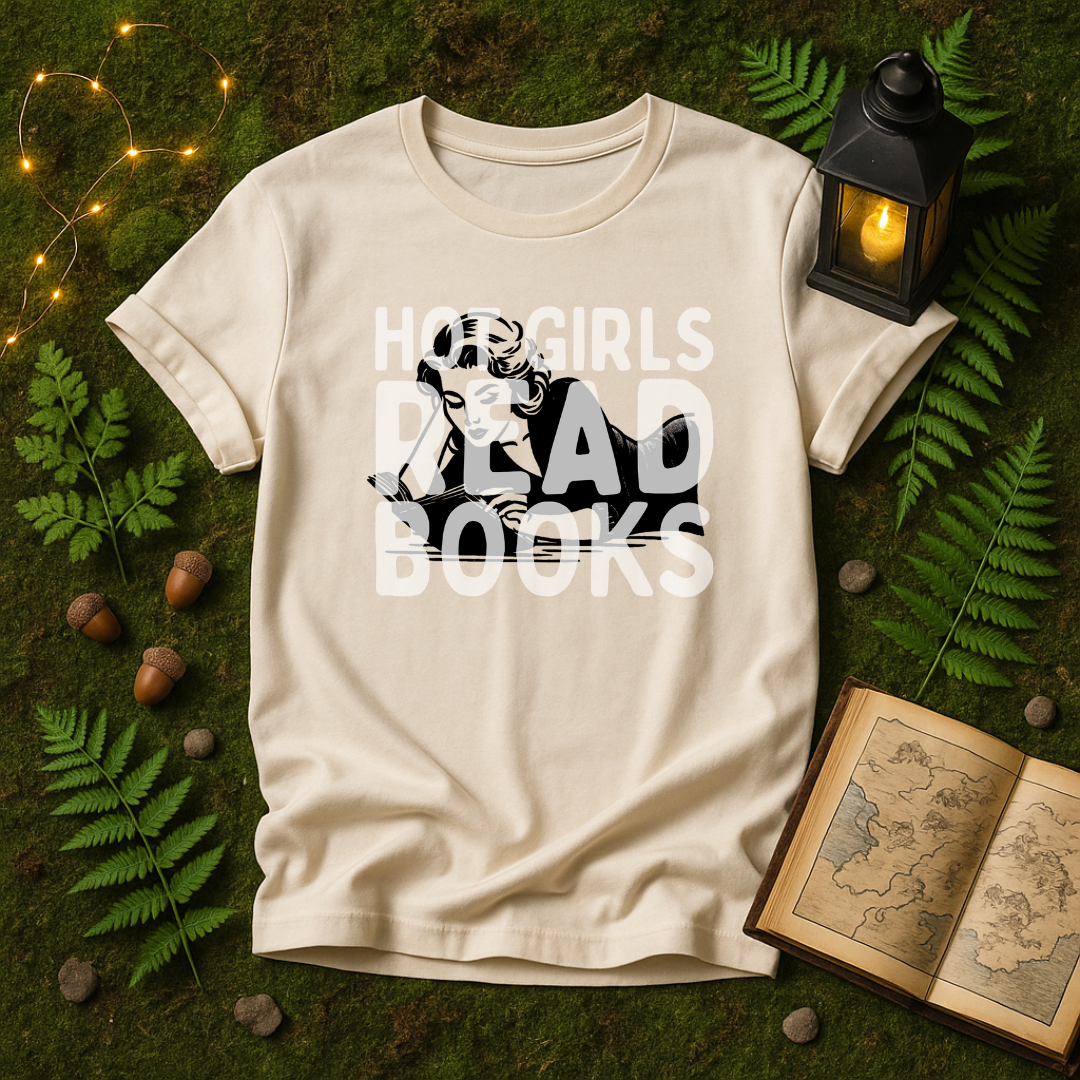 752 - HOT GIRL READ BOOKS