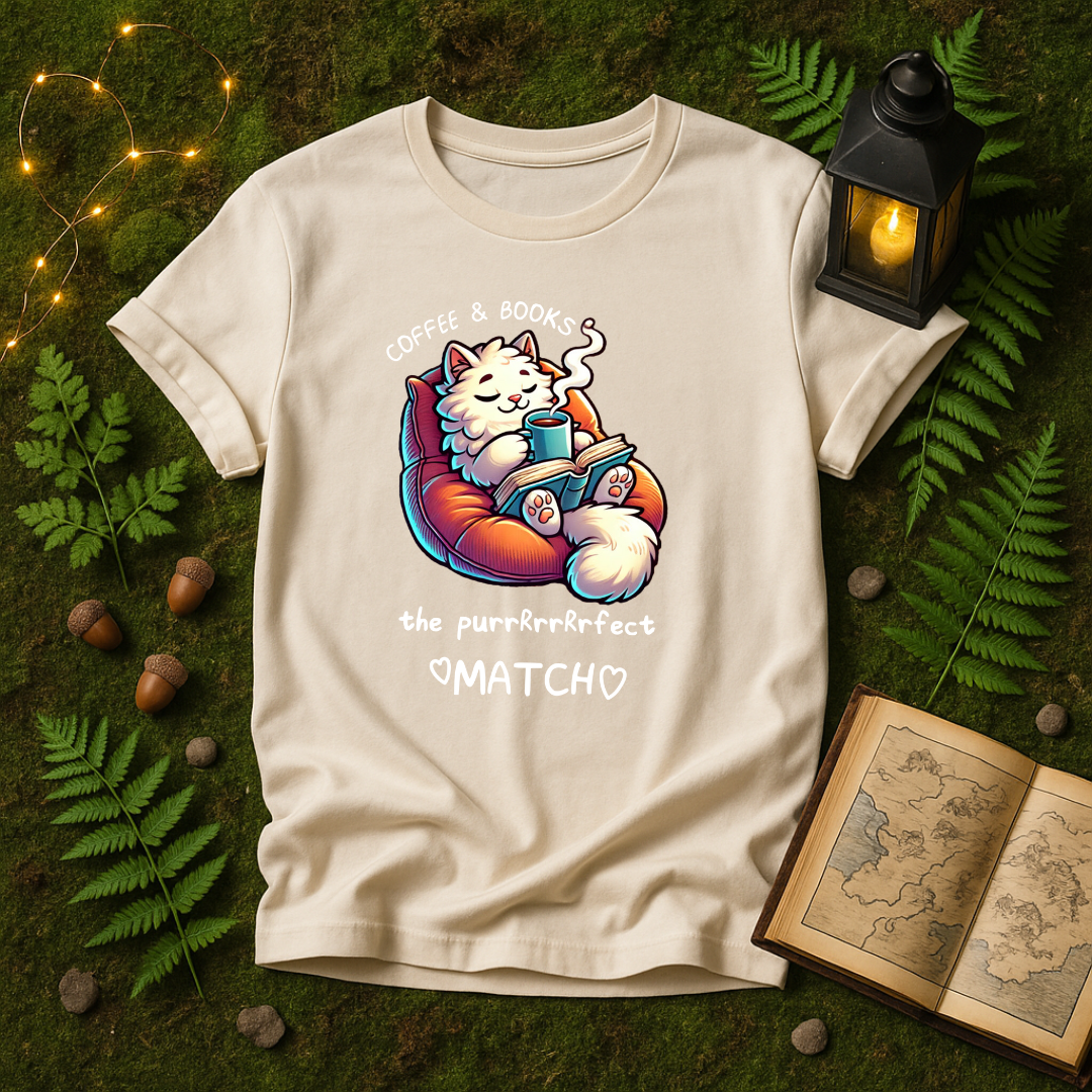 DESIGN 97 - COFFEE AND BOOKS THE PERFECT MATCH