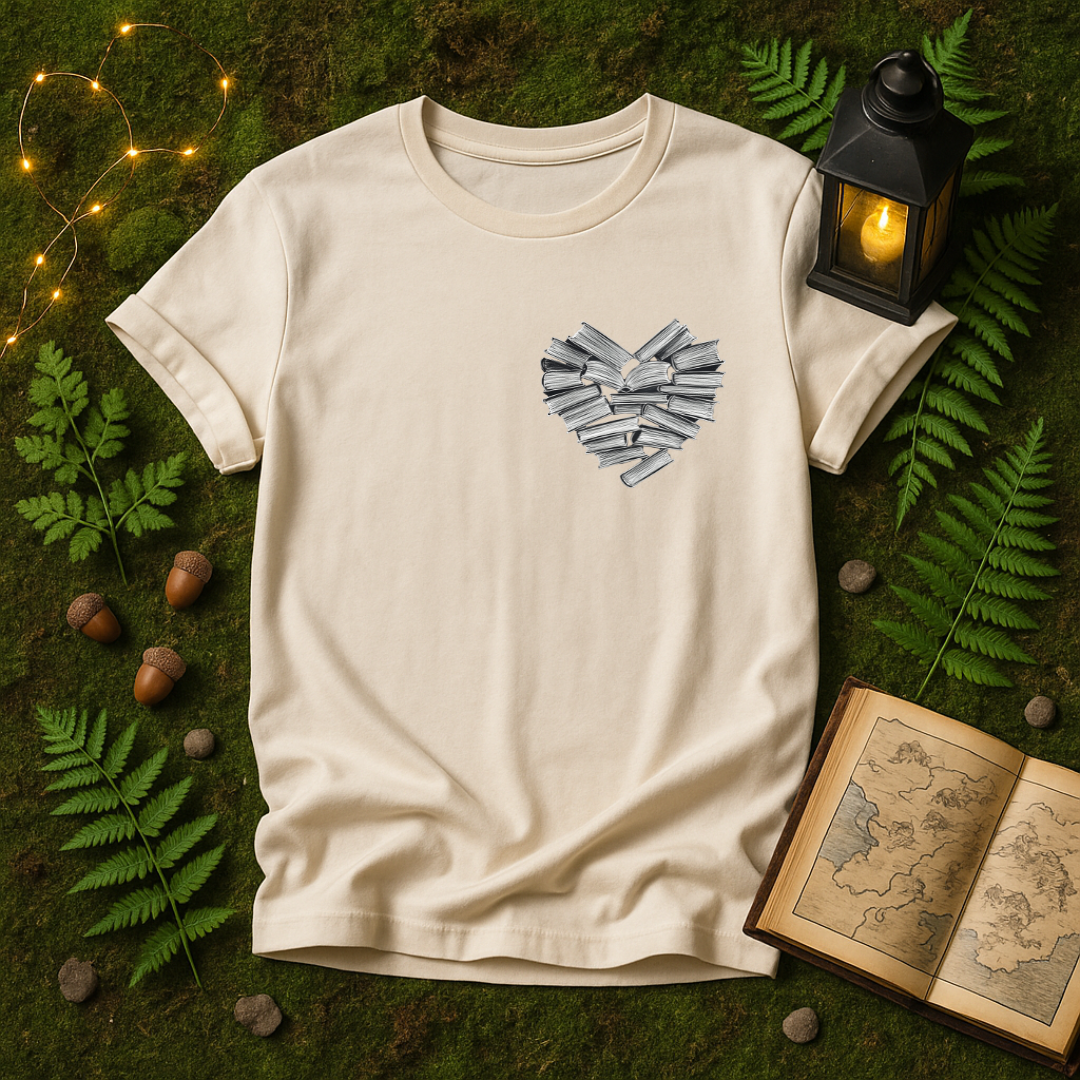 DESIGN 145 - BOOK HEART