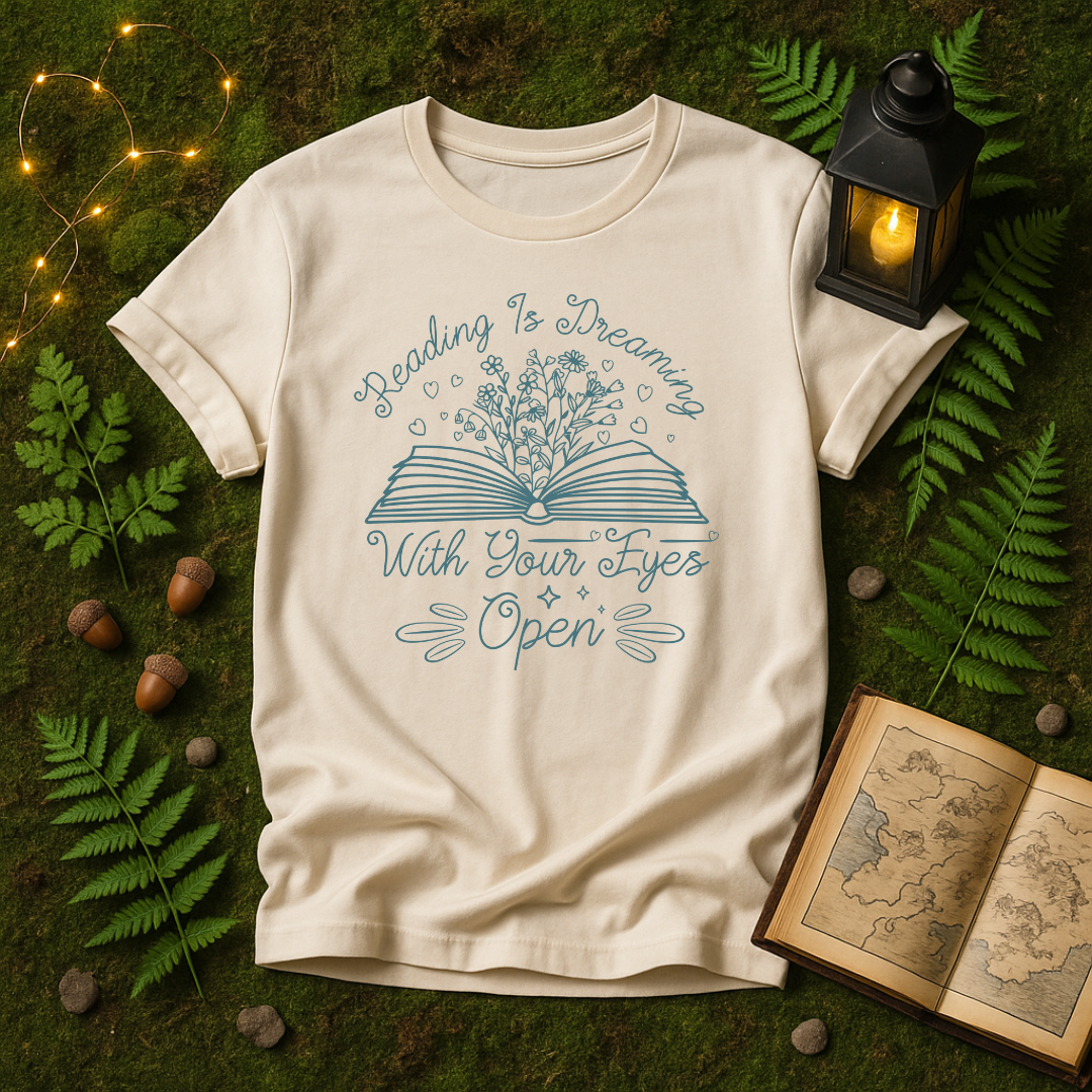 DESIGN 267 - READING IS DREAMING WITH YOUR EYES OPEN