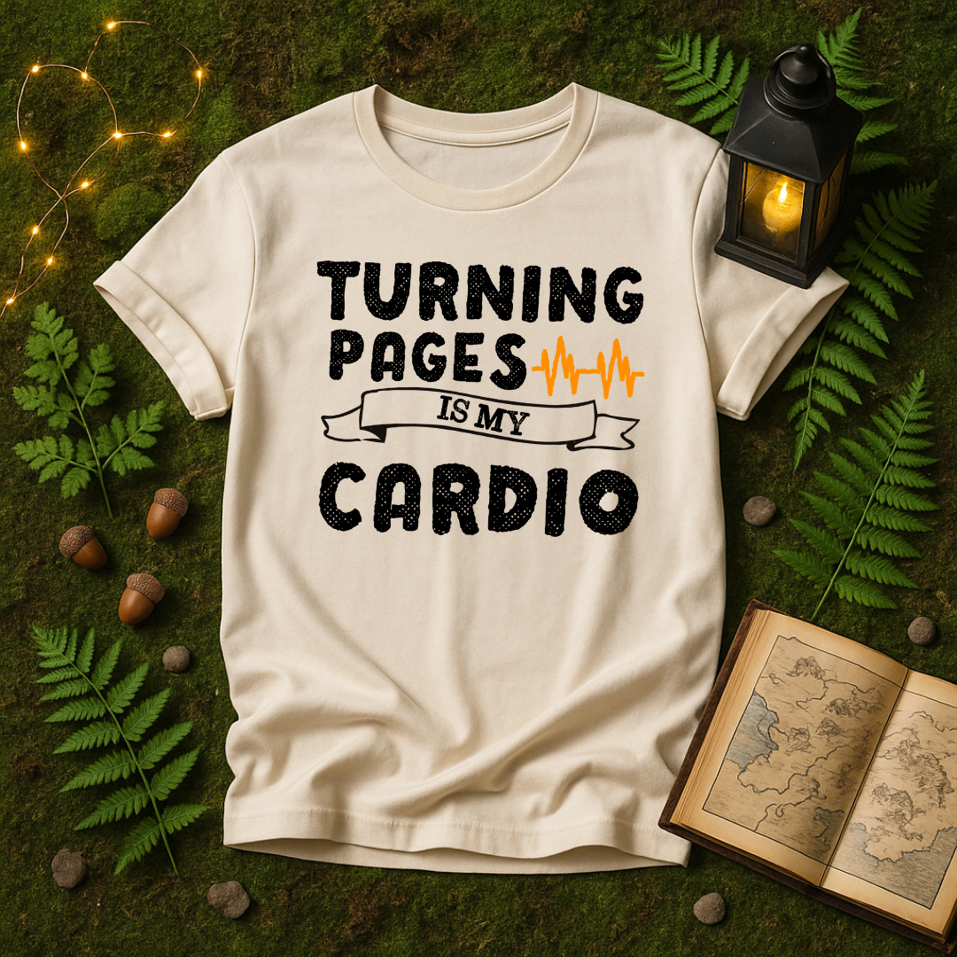 DESIGN 43 - TURNING PAGES IS MY CARDIO