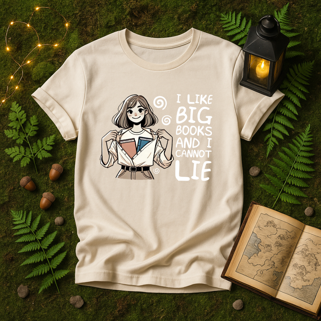 DESIGN 27 - I LIKE BIG BOOKS AND CANNOT LIE