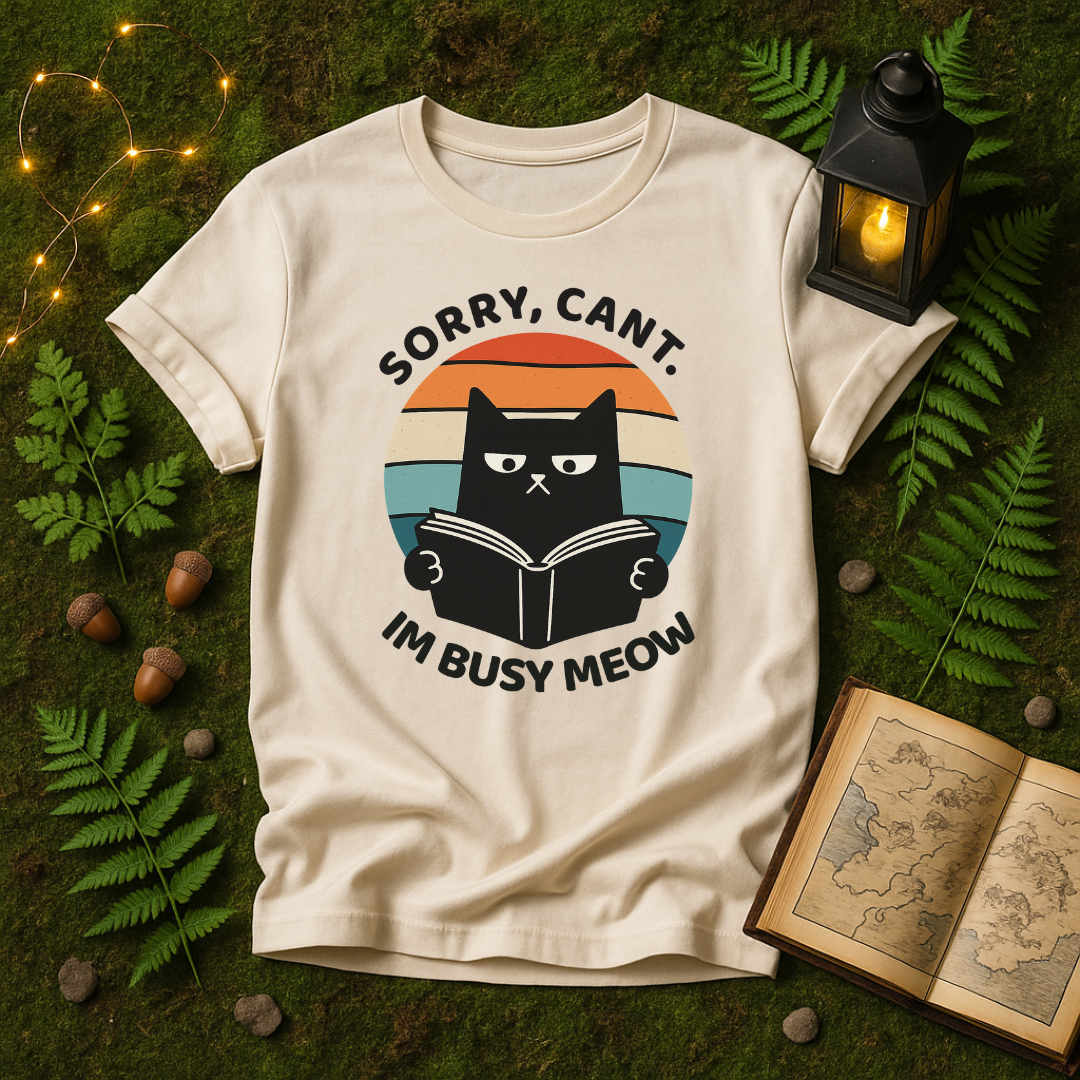 DESIGN 424 - BUSY MEOW