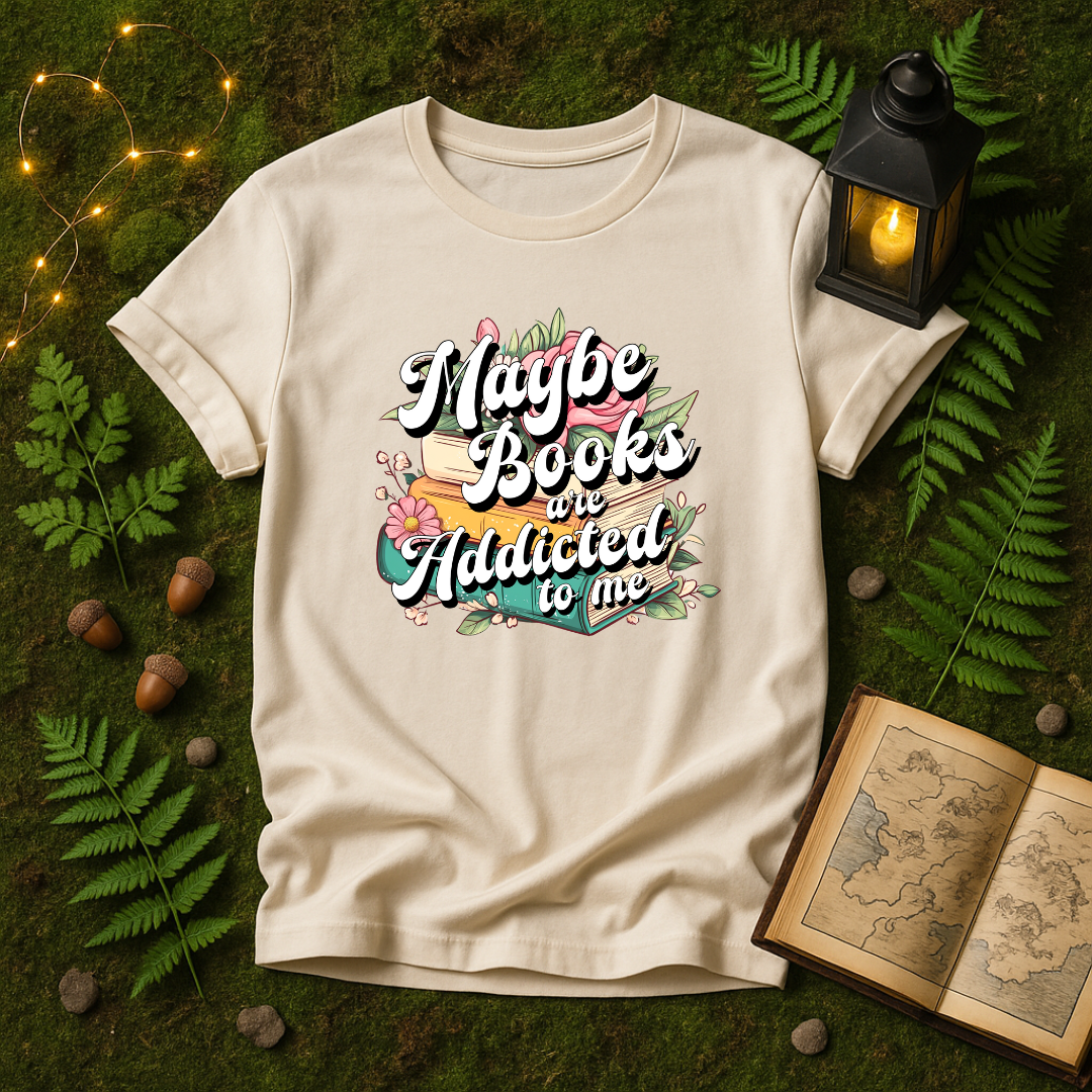 DESIGN 272 - MAYBE BOOKS ARE ADDICTED TO ME