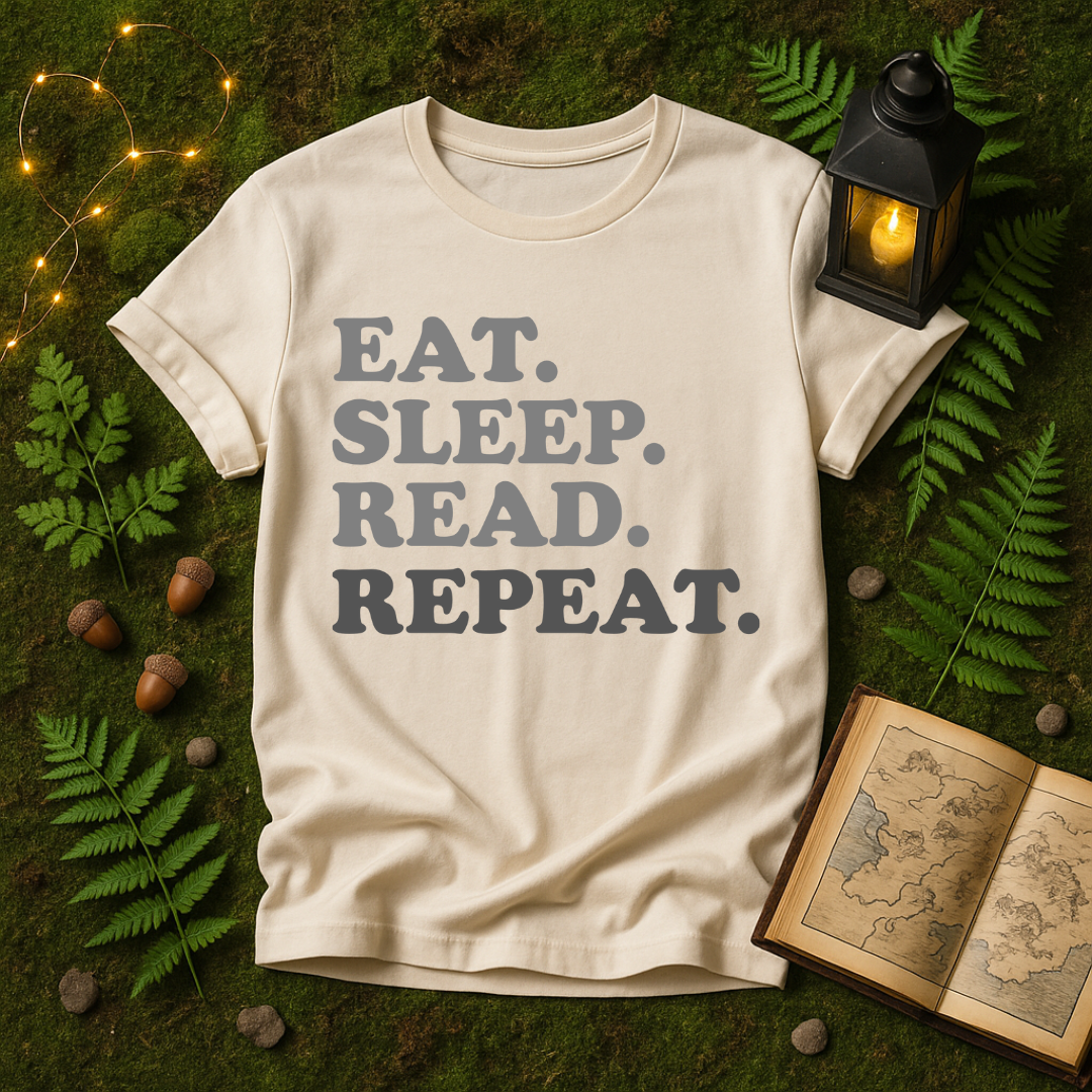 638 - EAT SLEEP READ REPEAT