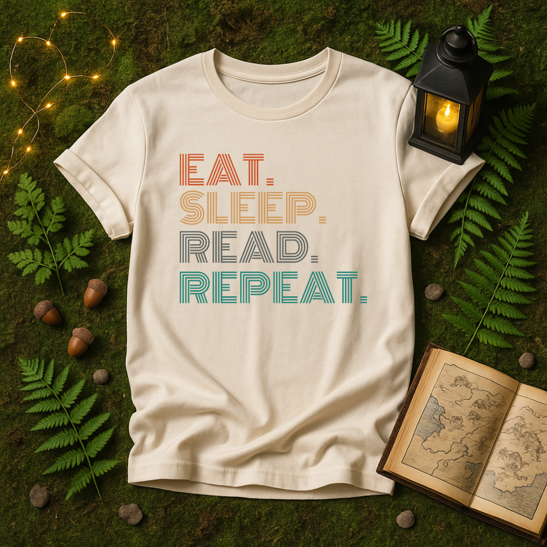 818 - EAT SLEEP READ REPEAT