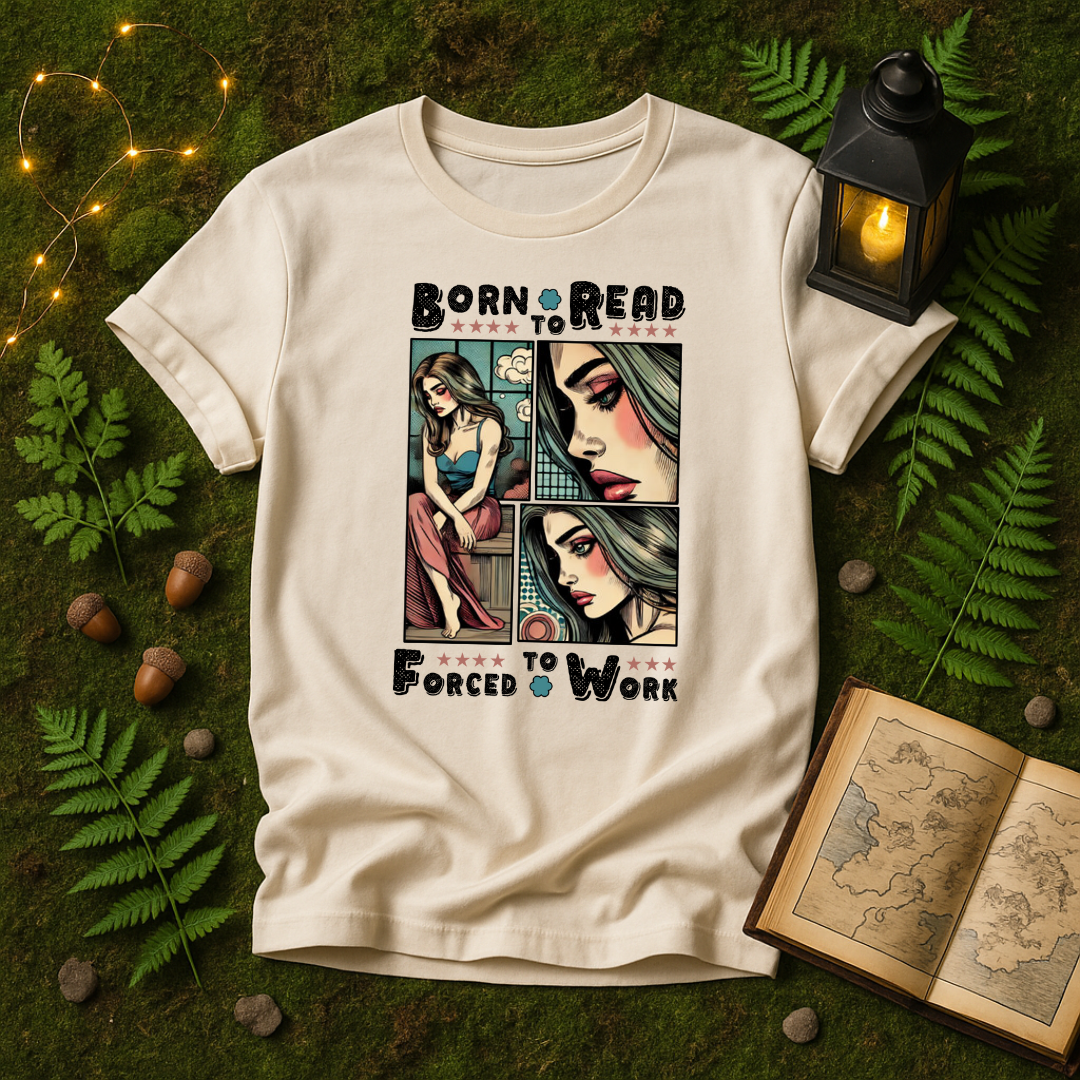 DESIGN 45 - BORN TO READ FORCED TO WORK
