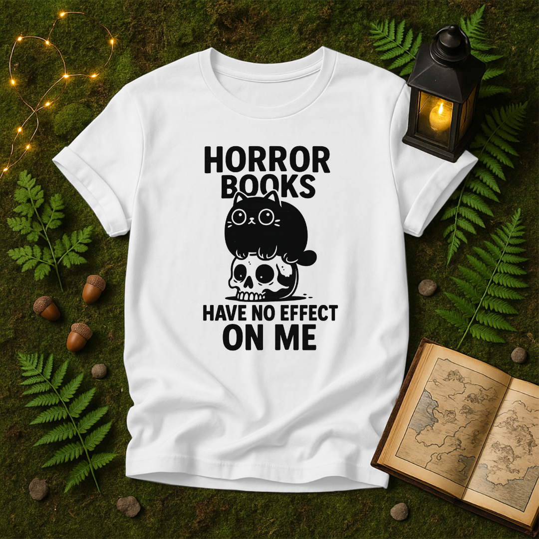 DESIGN 423 - HORROR BOOKS HAVE NO EFFECT ON ME