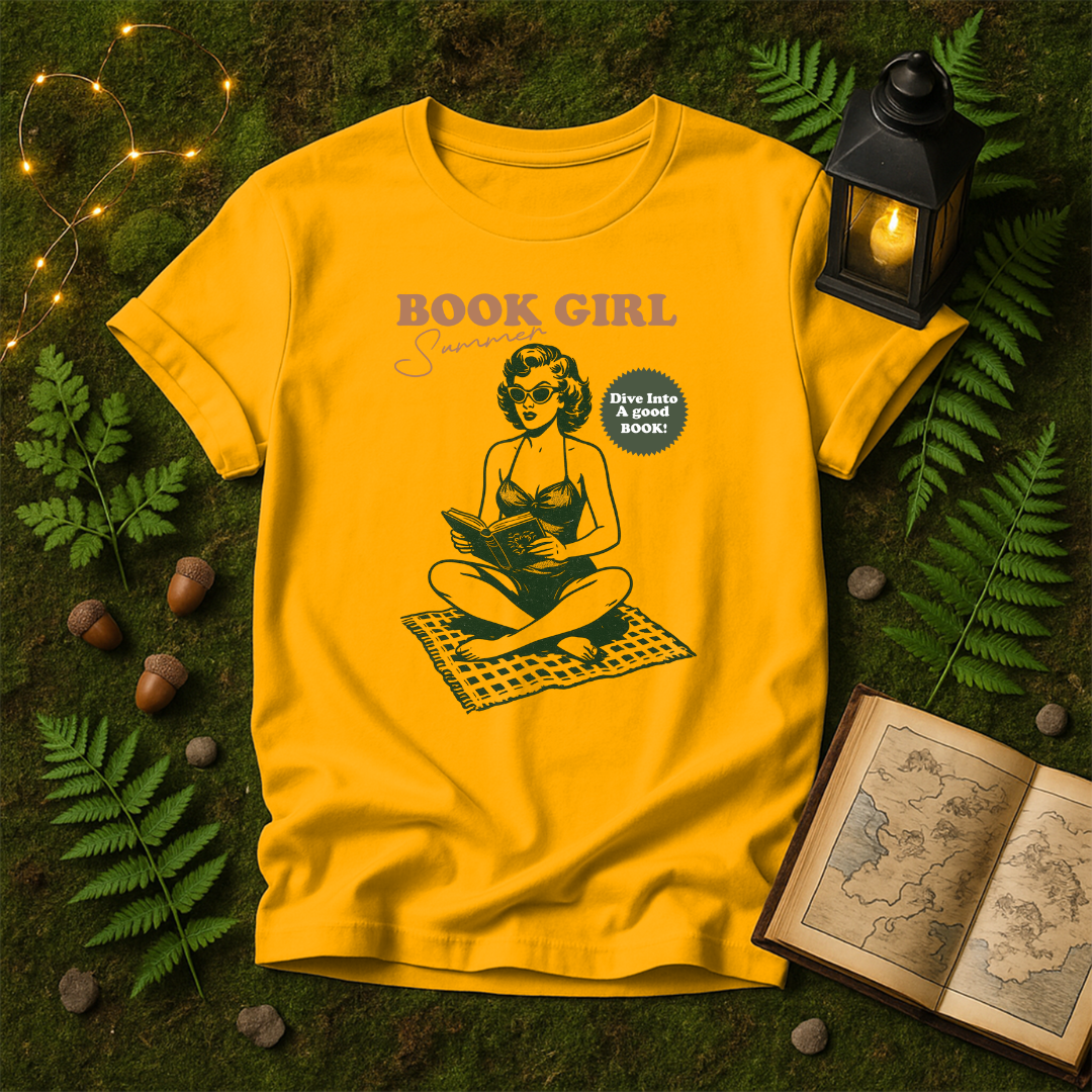 DESIGN 542 - BOOK GIRL SUMMER