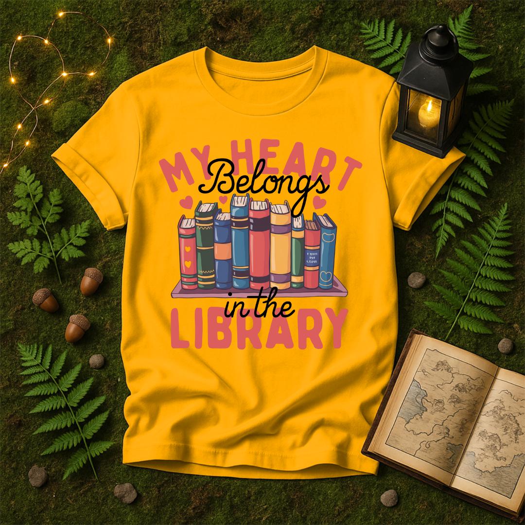 715 - MY HEART BELONGS IN THE LIBRARY