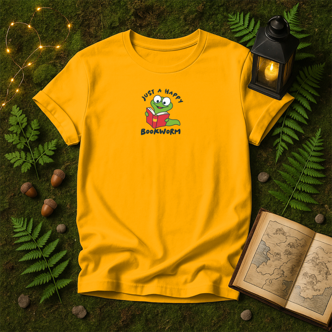 1027 - JUST A HAPPY BOOKWORM