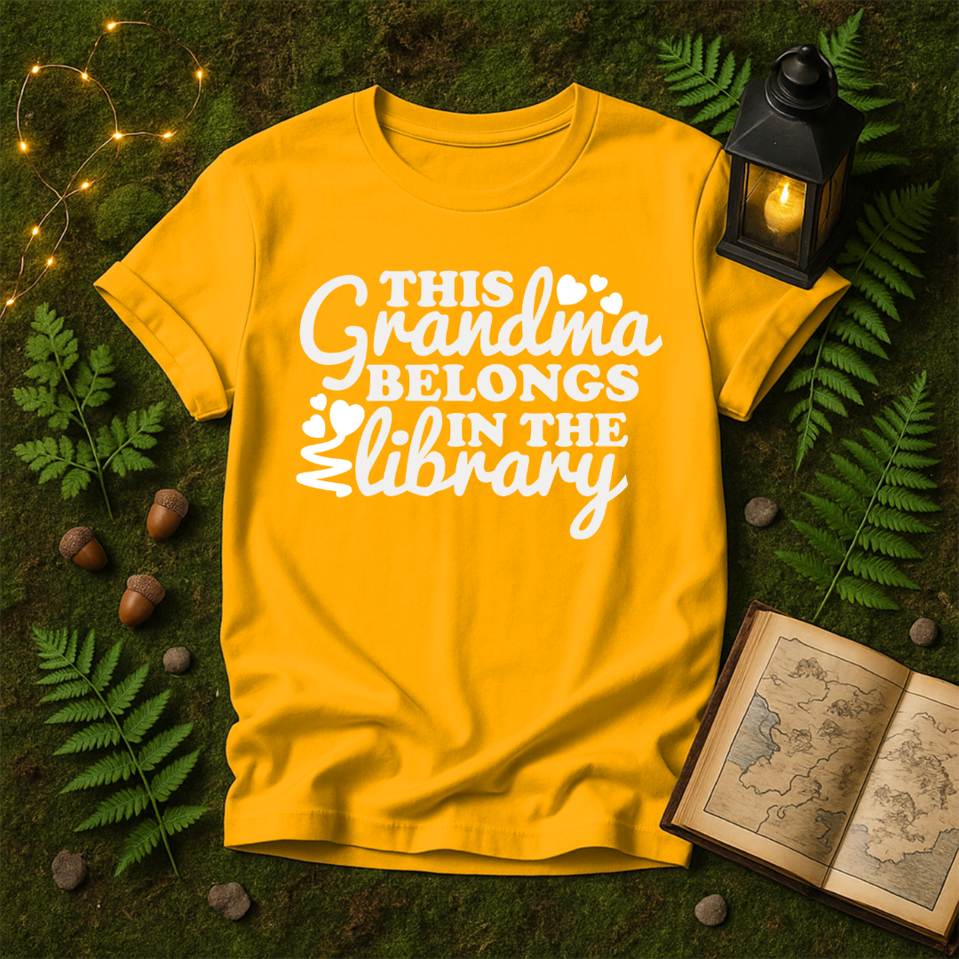 796 - THIS GRANDMA BELONGS IN THE LIBRARY