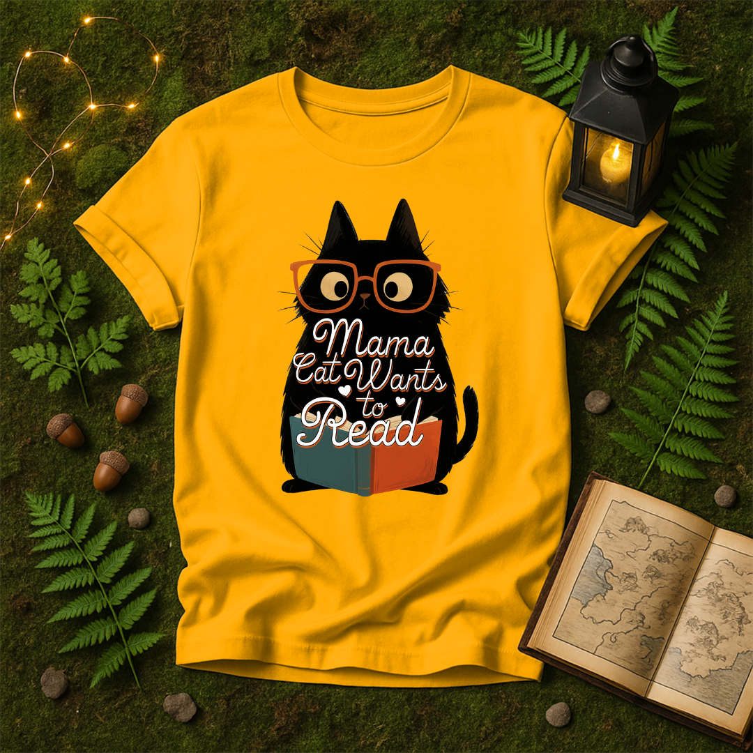 824 - MAMA CAT WANTS TO READ