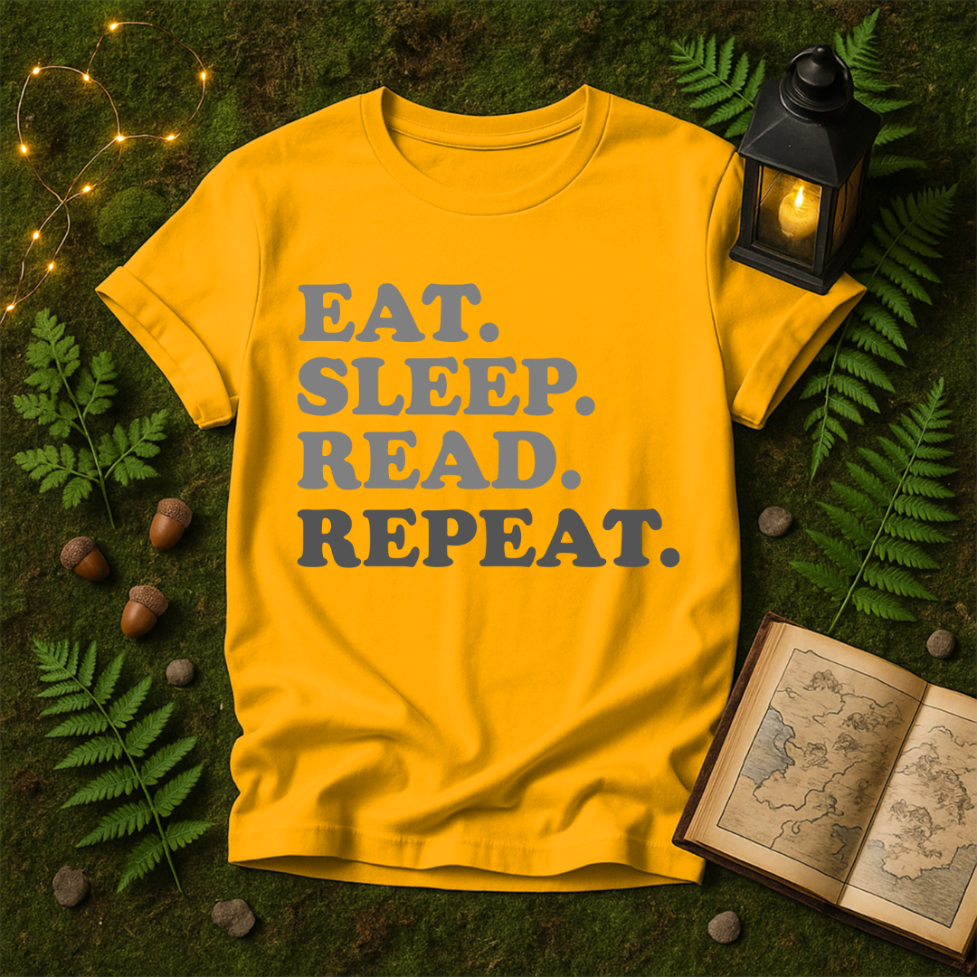 638 - EAT SLEEP READ REPEAT